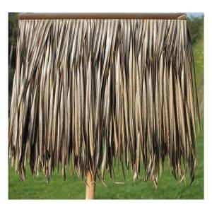Kunststoff Simulation Strohfliese Künstliche Stroh Pavillon Dachdekoration Gefälschte Stroh Dauerhafte Simulation Strohfliese Für Die Dekoration Hawaiian Feel Hut (Farbe: Gelb A