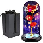 Die Schöne und das Biest Ewige Rose,Galaxy Rose Geschenk für Freundin