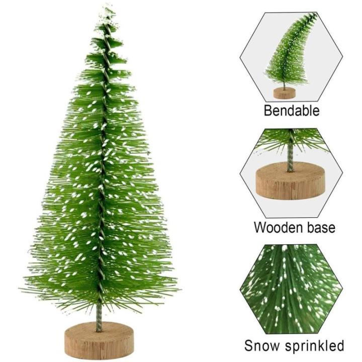 Weihnachten Deko Draußen Kleine Cm Dekorationen Weihnachten Weihnachten Mode Künstliche Weihnachten 10 STÜCKE Dekorationen Bäume 10 4,5 Dekoration Handwerk (Multicolor-2, One S