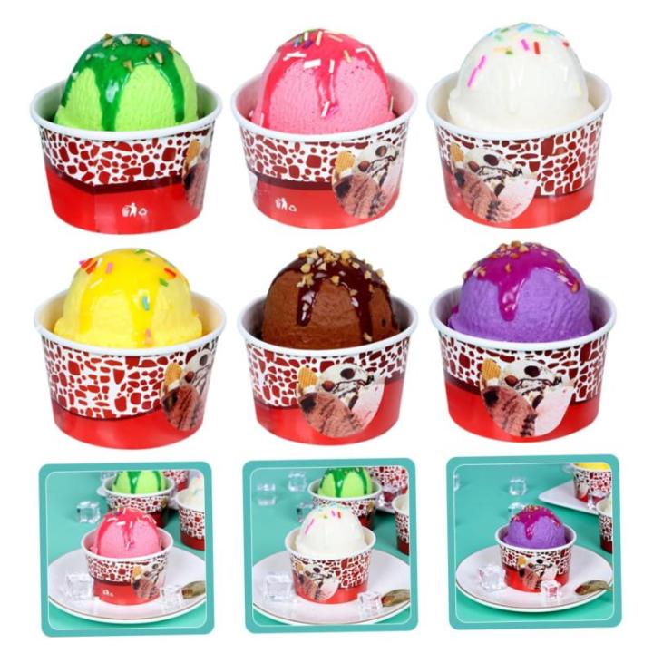30 Stück Eismodell Gefälschte Eiskugeln Modell Aus Kunststoff Realistische Eiskugeln Dekorative Eiskugeln Requisite Simulierte Eiskugeln Gefälschte Eiskugeln