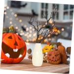 2St Halloween-Dekoration Äste künstliche Blumenkunst künstliche Geweihbaumzweige Halloween Dekoration Halloween dekoartikel Links weihnachtsdeko DIY Zweige künstliche Stammdeko