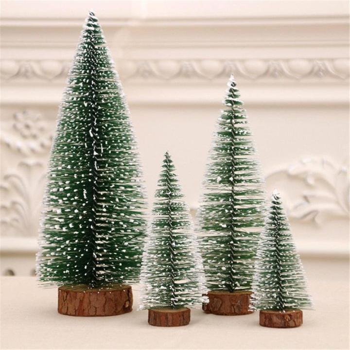 Deko Weihnachten Mini Weihnachtsbaum Zeder Desktop Kleiner Weihnachtsbaum Desktop Fenster Tisch Weihnachtsschmuck (A, One Size)