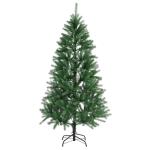 Kunstkerstboom, 180 cm, boom met ledverlichting en standaard, realistische kerstboom voor binnen, kunstkerstboom