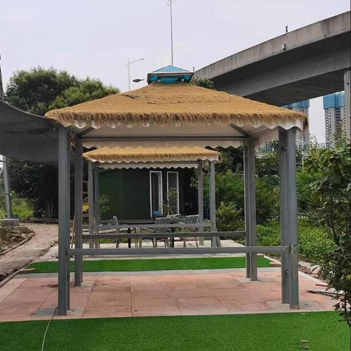 Künstliches Strohdach, Künstliche Strohrolle, Synthetisches Palmenstroh, Synthetisches Strohgrasdach, Simuliertes Stroh, Falsches Stroh Für Garten Ssonnenschirm Bauernhaus Pavil