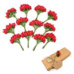 144 Klein boeket nep calla rood nep bloem bloemen gunst vak decoratie Tafel verstrooit Confetti geschenk bruiloft verjaardag doop Kerstmis