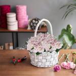Artificial Flowers 1113 Kunstbloemen, 72 stuks, strooidecoratie, decoratie, bloemen, decoratieve bloemen, voor doe-het-zelf knutselen, feesten, roze