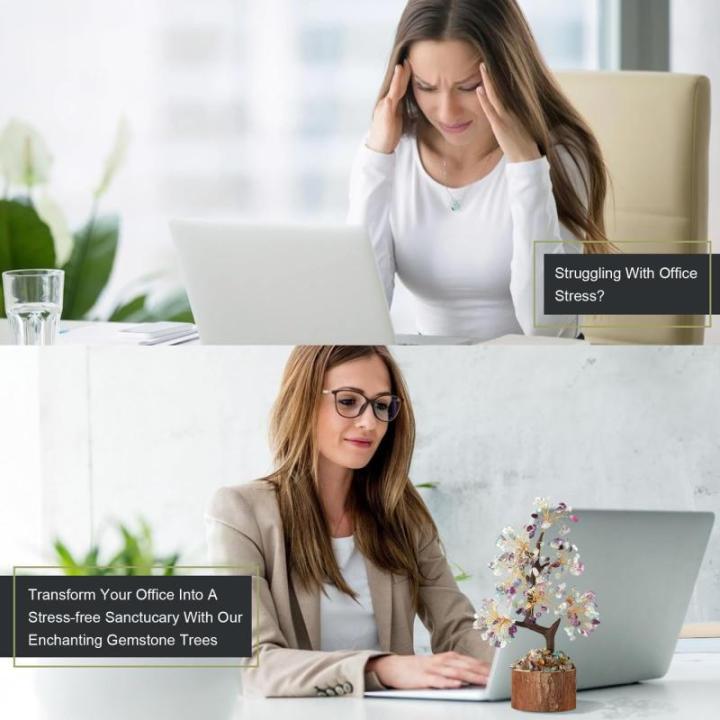Kristallen fluoriet boom edelstenen kristallen boom decoratie steen grote levensboom geldboom kristal geluksbrenger boom houten sokkel esoterie geschenken veel geluk