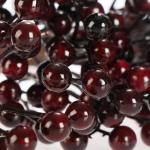 20 x strooidecoratie, decoratieve takken met bessen, decoratieve takken om te strooien als knutselbenodigdheden, verfraait geschenken en potpourris (20 stuks, rode bessen)