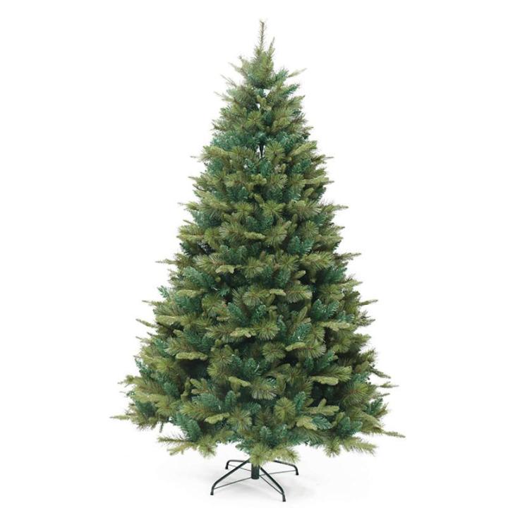 Künstlicher Weihnachtsbaum aus Fichte, aufklappbar, mit Metallständer, ideal für Zuhause, Büro, Geschäfte und Hotels, festliche Weihnachtsdekoration