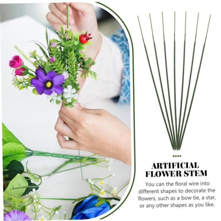 300 STK Gefälschte Blumenstange künstliche blüten Artificial Flower Blumendekorationen künstliche Rosen Blumen Pflanzendekor kunstpflanze gefälschte Pflanze künstlicher Stiel