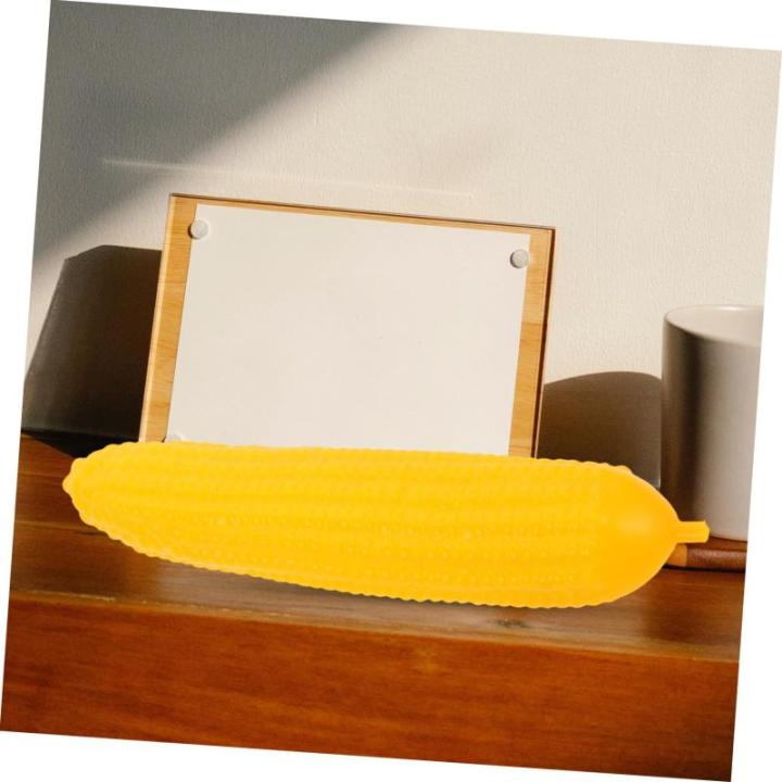 2 Sätze Simulation Mais Gemüse Foto Prop Spielzeug Künstliche Nahrungsstütze Kunstmais Für Tischdekoration Kunstmais Für Hausdekoration Maissimulationsmodell Plastik 3 Stück