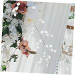 12 Stück Kristallperlen Acrylzweig Blütenknospenzweig Blumenhandwerk Acrylblume Künstliche Acrylpflanze Hochzeit Heimdekoration Hochzeitsfeier Heimdekoration