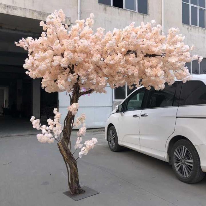 Künstliche Kirschblütenbäume, künstlicher rosa Kirschbaum, für Zuhause, Hochzeit, Party, Garten, Büro, Dekoration, künstliche Pflanze, künstliche Blumenranken
