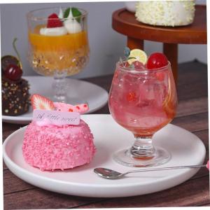 Fake Kuchen künstliche Kuchen 4 Stücke Simulation Kuchen Gefälschte Kuchen Dessert Modelle Kuchen Requisiten Shop Zubehör Dekorative Realistisches Essen