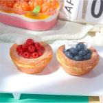 Fake Kuchen künstliche Kuchen 8 Pcs Künstliche Ei Torte Modell Für Shop Dekorationen Kuchen Modell Für Fotografie Requisiten Realistisches Essen