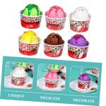 24 Stück Eiscreme Modell Simulations Eiskugeln Gefälschte Eiscreme Geschenke Kunststoff Eiscremekugeln Eiscreme Requisite Künstliche Eiscreme Kugeln Modell Eiscreme Kugeln