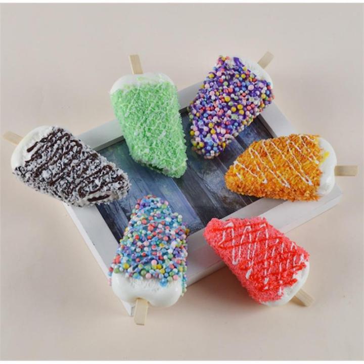 Fake Kuchen künstliche Kuchen Künstliches EIS, Gefälschtes Lebensmittel, Eiscreme, Simulationseis, Modell Für Dessert-Shop Realistisches Essen(A)