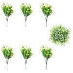 , 6 stuks, , , , , , struik, wit, voor balkon, tuin, huwelijksaanzoek, decoratie, kantoor, raam, bruiloft, buiten binnen