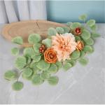 2 Stück Künstliche Hochzeitsblumendekorationen Hängende Blumenarrangements Hochzeitszeremonie Empfangsdekoration Freien