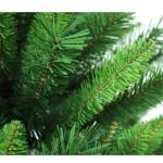 Künstlicher 4 5 6 7 8 Fuß großer Weihnachtsbaum, hochwertiger unbeleuchteter Weihnachtsbaum mit Scharnier und Metallständer, einfache Montage, für drinnen und draußen, 240 cm
