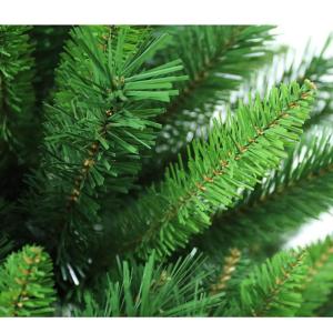 Künstlicher 4 5 6 7 8 Fuß großer Weihnachtsbaum, hochwertiger unbeleuchteter Weihnachtsbaum mit Scharnier und Metallständer, einfache Montage, für drinnen und draußen, 240 cm