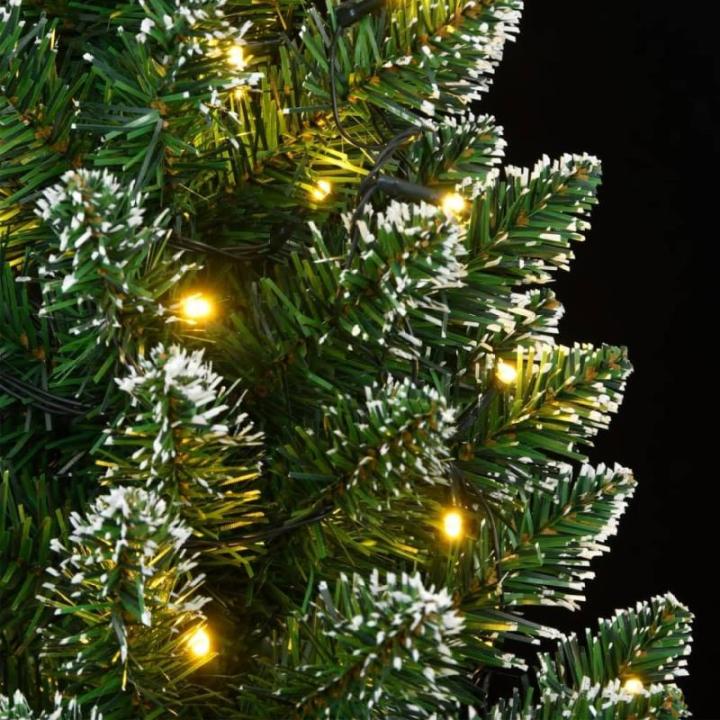 Kunstkerstboom, slank, dennenboom, kerstboom, oncht, kerstdecoratie, 300 leds, 180 cm