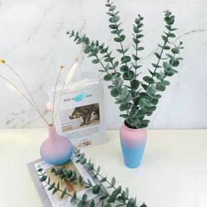 20 stuks kunstmatige eucalyptustakken, 38 cm kunstbloemendecoratie, planten droogbloemen decoratie voor bruiloft, feest, thuis, tuin, tafel, bloemen, vazen