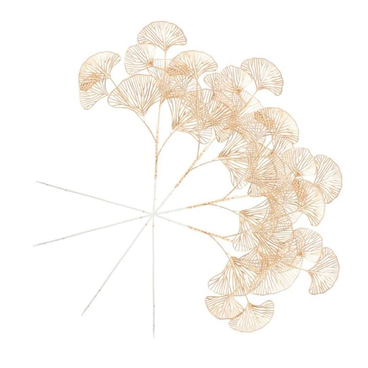 4 Stück Simulierte Ginkgo Kunstzweige Für Vasen Eukalyptusstiele Künstliche Eukalyptusblätter Künstliche Eukalyptusstiele Künstliche Eukalyptuszweige Künstliche Grünzweige