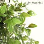 1 Pack Indoor Groene Plastic Hangplanten in Potten Nep Potplanten voor Indoor Outdoor Plank Muur Kantoor Tuin
