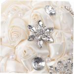 1Stk Braut Brautjungfern Blumensträuße künstlicher Brautstrauß Rosenstrauß hochzeitsdeko hochzeits Dekoration brautkleid Braut Hochzeitsstrauß Braut Rose