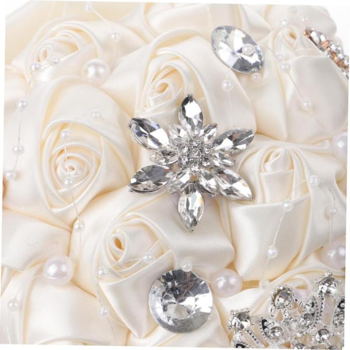 1Stk Braut Brautjungfern Blumensträuße künstlicher Brautstrauß Rosenstrauß hochzeitsdeko hochzeits Dekoration brautkleid Braut Hochzeitsstrauß Braut Rose