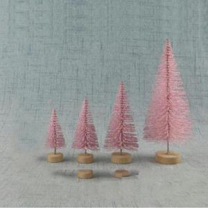 8 Stück Mini-Weihnachtsbäume in verschiedenen Größen, künstliche Glitzerbäume für Weihnachten, Heimdekoration, Tischdekoration, Ornamente, Party- und Schreibtischdekoration,
