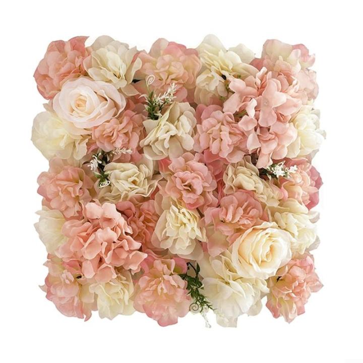 Stilvolle Kunstblumen-Wandpaneel für Hochzeiten, Partys und Heimdekor-Design (8#)