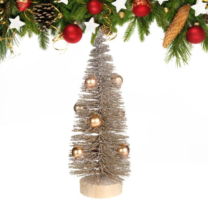 Tisch-Weihnachtsbaum,Desktop-Weihnachtsbaum | Künstlicher Weihnachtsbaum als Weihnachtsdekoration - Tisch-Weihnachtsbaum, künstlicher Weihnachtsbaum mit Weihnachtskugel für