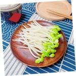 3 Sätze Sojasprossen Foto Requisite Gefälschtes Gemüsemodell Künstliche Bohnensprossen Lebensechte Künstliche Sojasprossen Dekoratives Gemüse Plastik Light Green 50 Stück * 