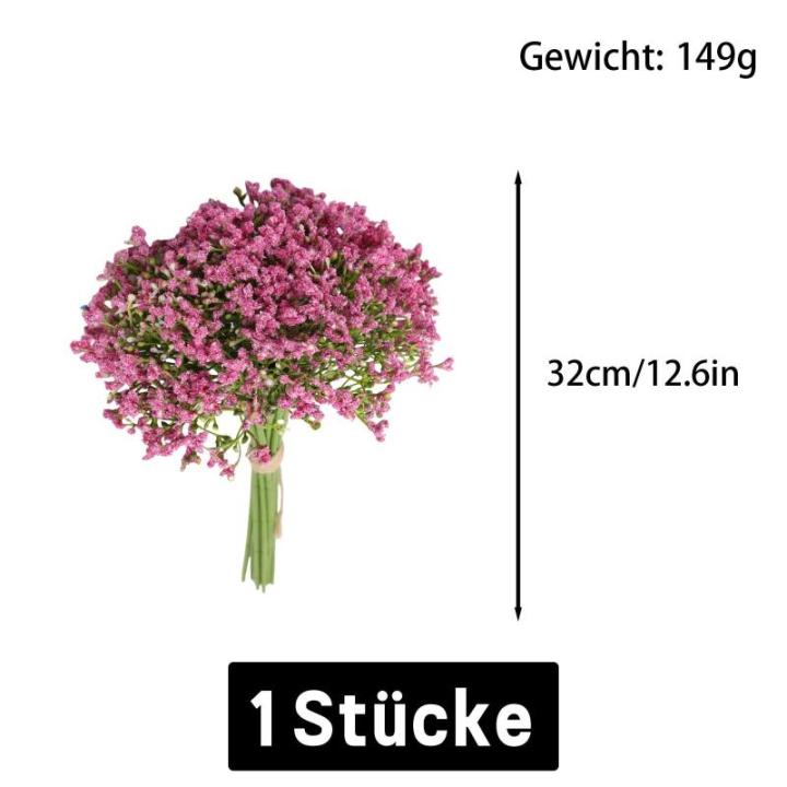 1403 , 16 stuks, , Gypsophila, , boeketten, voor bruiloft, bruid, feest, woondecoratie, roze