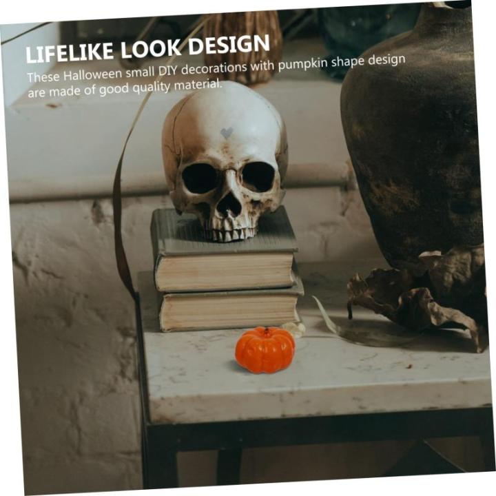 800 stuks pompoen decoratie Halloween decoratieaccessoires Halloween decoratie-accessoires Halloween pompoen decoratie partij lay-out rekwisieten schuim eettafel nep pompoen