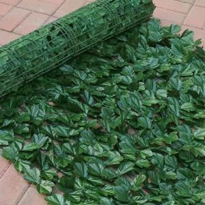 Kunstmatige klimop heggenmuur buiten privacy hek panelen voor huis tuin tuin balkon decoratie groen blad nepplanten 100x300 cm