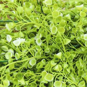 Kunstplant hangende met houten mand, hangende plant kunstmatige klimop 107 cm voor kantoor, keuken, tuin, party wanddecoratie (witte wilgen