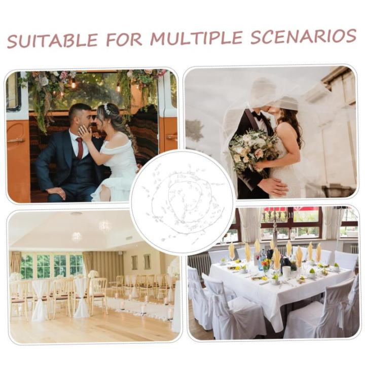 4 Stück Hochzeit Knospenzweig Künstliche Zweig Perlenblume Heim Blütenknospen Zweig Zubehör Hochzeitsfeier Heimdekoration