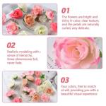 , 80 stuks, rozen, nepbloemen, decoratief, voor bruiloft, DIY, feestelijk, 4 kleuren