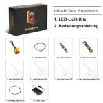 Ledlichtset compatibel met Lego 10391 Over The Moon with P'harrell W'illiams (geen model), decoratieverlichtingsset compatibel met Over the Moon with P'harrell W'illiams Creatief s
