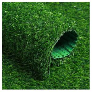 Kunstrasen Kunstrasenmatte 20 mm Grün Kunstrasenteppich Wasserdicht rutschfest Kann geschnitten Werden Dicker Kunstrasen Party Hochzeit Weihnachtsteppich (Größe: 25 x 2 m)