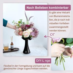 als echt - boeket van voor bruiloftsfeest, tafeldecoratie, bloemstuk thuis, , groot boeket voor jezelf, familie, vrienden, moeder