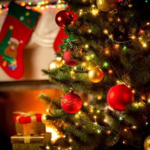 Kerstboomverlichting met ring en 8 slingers, 48 leds, waterdicht, kerstverlichting voor 60 cm, 90 cm, 120 cm, dennenboom, kleurrijk