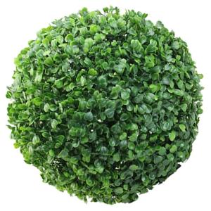 2St Deckenornament Topiary Kugeln Dekor gefälschte Pflanzenkugeln künstliche Pflanzenkugeln Buchsbaum-Formschnittkugeln Mall-Anhänger-Dekoration gefälschter Grasball Plastik Gr