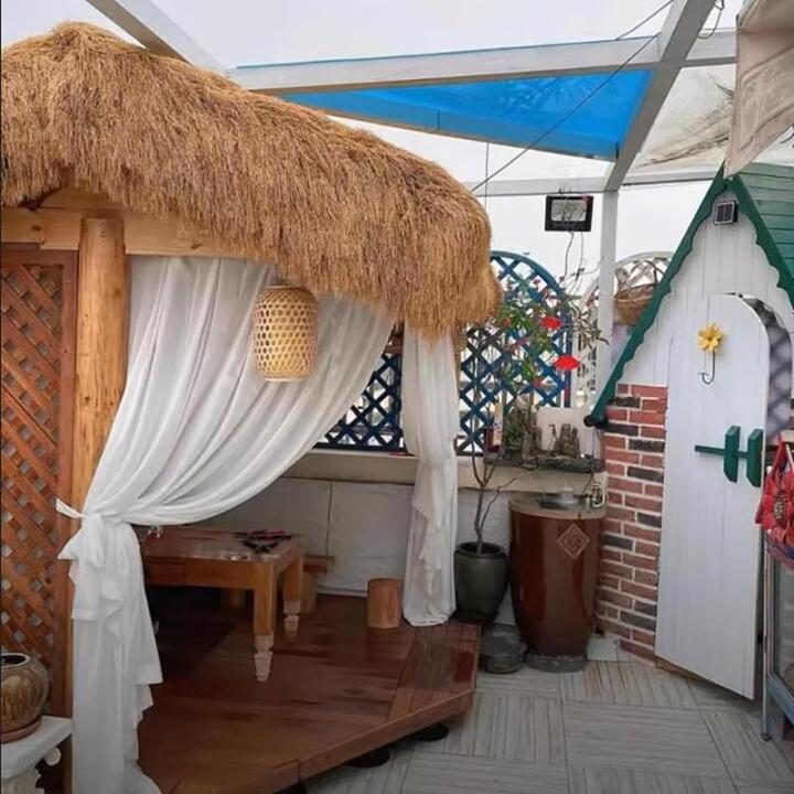 Künstliches Strohdach, Künstliche Mexikanische Strohrolle, Kunststoff Palmdach Paneele, Simulation Strohfliesen, Gefälschtes Stroh, Synthetisches Palmenstroh, Für Bar Garten Te