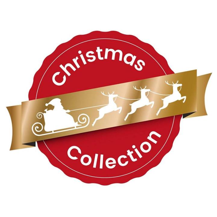 Set van 29 - kerstversiering rood zilver wit om op te hangen - kunststof kerstboomversiering