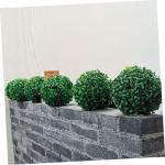 1 Satz Blumenarrangement Kreisrahmen Mooskugelkäfig Topiary Sphäre Rahmen Kleine Formschnittkugeln Draht-Topiary-Kugel Kugelkäfig Aus Buchsbaum Anlage Gestell Plastik Green 4 St