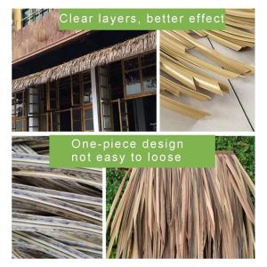 ZJGZDCPHDPB Kunststof Stro PE PVC Simulatie Stro Stro Stro Dakbedekking Kunststof Tegels Brandvast Kunststro Gazebo - Kleur: Geel D, Maat: 2 stuks (Kleur: Geel a, Maat: 10 stuks)